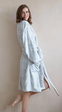 Robe - Soft Grey Leopard
