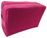 Waffle Weave Make-Up Bags