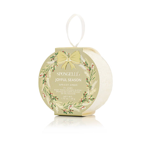 Spongellé - Holiday Wreath Body Buffer
