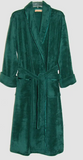 Robe- Velour with Satin Trim - Long